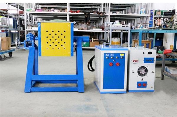 IGBT 110kw Brass Induction Melting Furnace Compact Induction Heater For Melting Gold