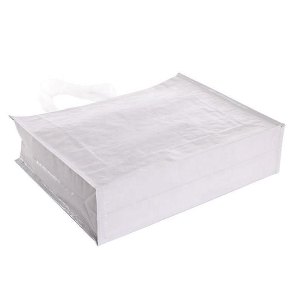 Reusable PP Woven Shopping Bag for Business Shopping Custom Printing and Eco-Friendly
