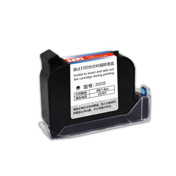 Demin 300S Half Inch Compatible Printer Ink High Adhesion Black Ink Cartridge for Inkjet Printer Universal 12.7mm Dtf Ink