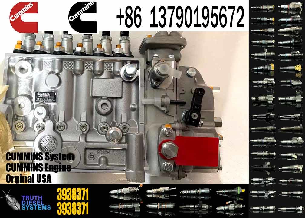 Новый дизельный топливный впрыск 3938371 3938386 3938381 3991484 для Cummins 6CT8.3 Дизельный двигатель