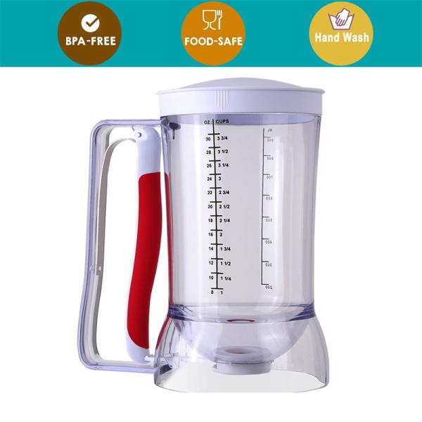 17x11.4x18.7cm Batter Flour Paste Dispenser for Pancake Cookie Cake Muffins Separator