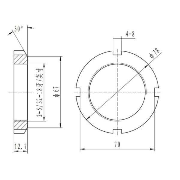 Bearing Lock Nut Kit G0006045 Mission Pump Replacement Parts