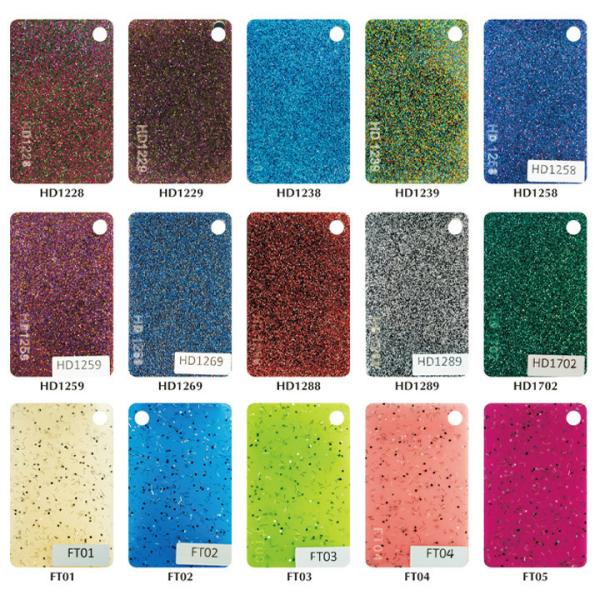 4FT X 6FT Marble plastic White Glitter Acrylic Sheet For Decoration
