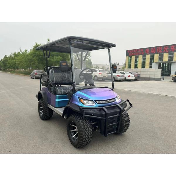 Dazzling Colors Fashionable Choice Four Wheel Drive Colorful Golf Cart