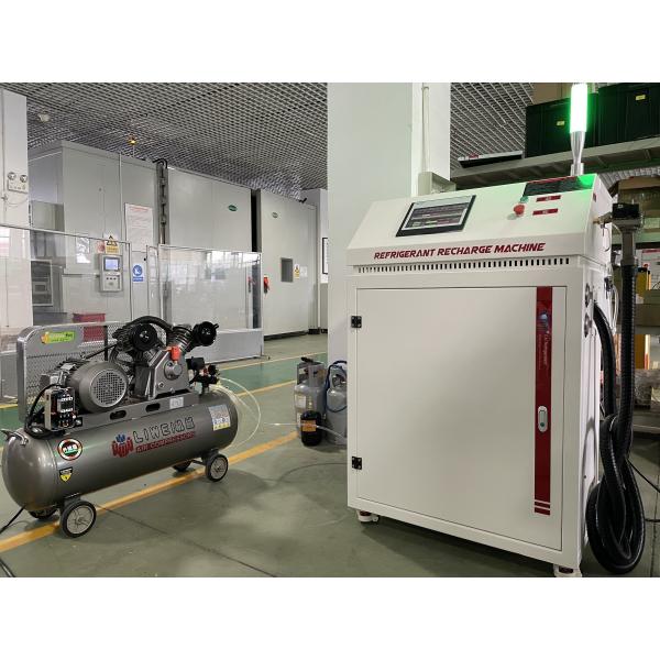 R410a R134a Refrigerant Charging Station With Pressure Vessel