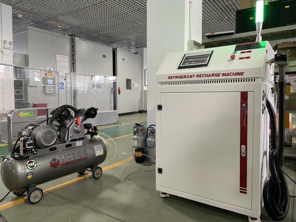 Máquina de recarga de refrigerantes de reciclagem de recuperação R410a R134a Equipamento de enchimento