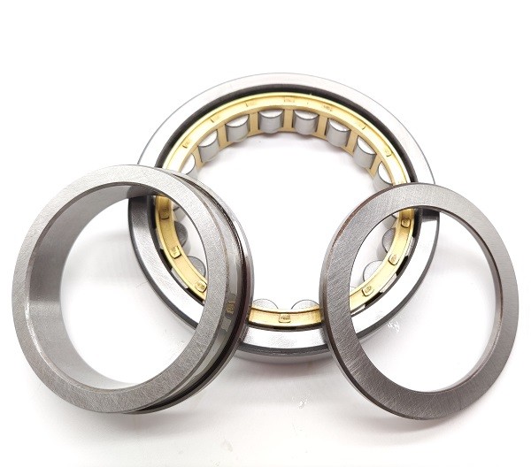 NUP212M Ceramic Cylindrical Bearing Rollers With Copper Cage