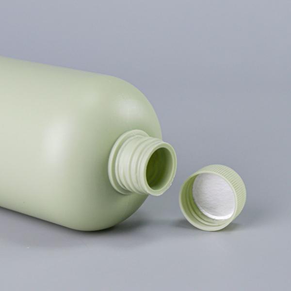 HDPE 500ml Plastic Shower Pump Bottles Green Lotion Gel Hand Sanitizer