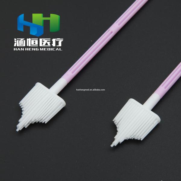 OEM HPV 206mm Female Sampling Gynecological Sterile Cervical Brush