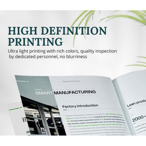 Custom Full-Color Book Printing Service From Factory Soft Cover Paperback for Novels Journals Made From Quality Paper Cardboard