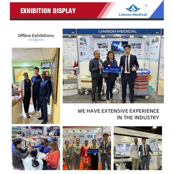 MN-AC003 Hot Sale Hospital Anesthesia Drug ABS Trolley Medical  With Five Layers Drawers