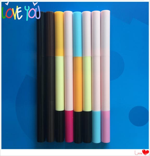 OEM professional customized ABS eyebrow pencil, waterproof long lasting cosmetic eye brow pencil