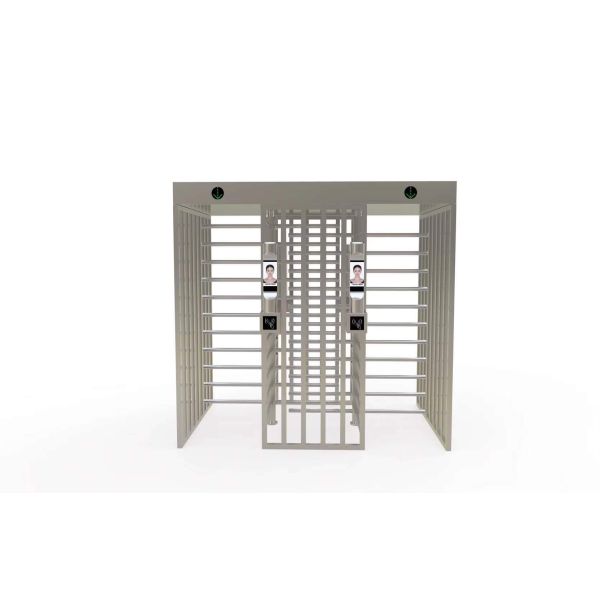 Gym Access Control System Radio Frequency Identification Fingerprint QR Code Facial Recognition Full-Height Rotating Door