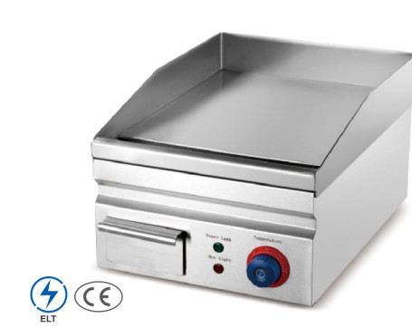 Control de temperatura de precisión Grill de restaurante de acero inoxidable eléctrico