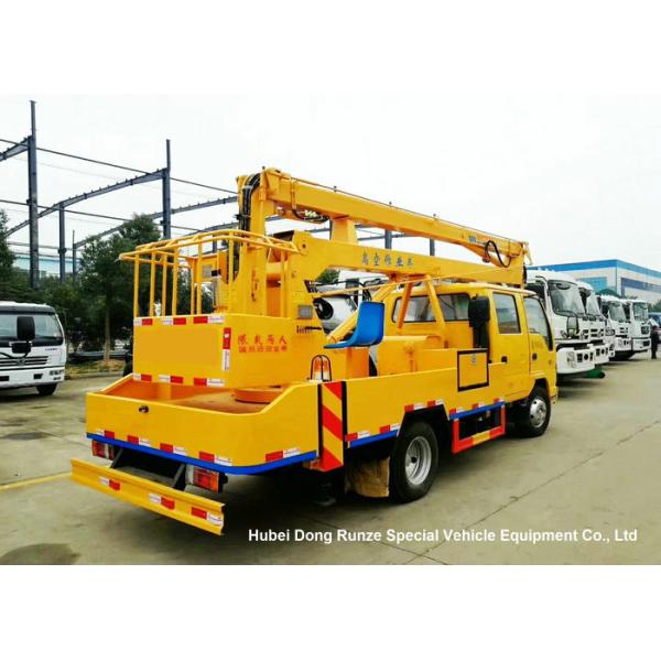 ISUZU 4x2 14-16M Aerial Platform Truck LHD EURO5 , Vehicle Mounted Work Platforms