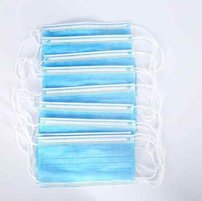 Three Ply Safety Non Woven Fabric Mask For Personal Health CE Approved