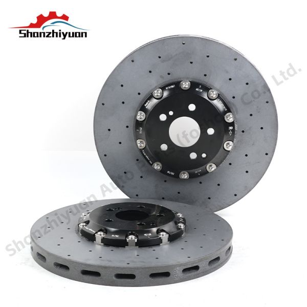 CCB Carbon‑Ceramic Rear Brake Rotor Kit 370×24mm Performance Upgrade For BMW M2