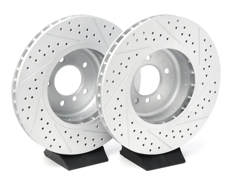 Brake Disc Rotor 97035140500 98200214201 For Porsche Panamera Front Premium Cast Iron Geomet Coated Heavy Duty Geomet Coated Disc Brake Rotor for BMW E90 Brake Disc E81