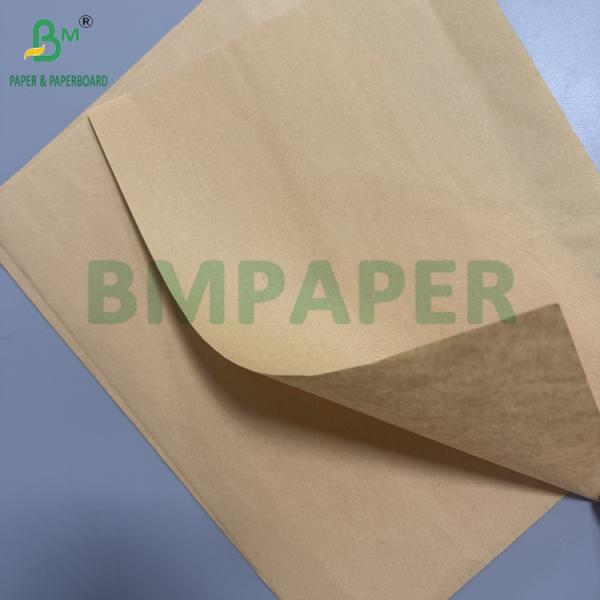 40 g de papel Kraft marrón 100% de fibra de bambú 787 x 1092 mm