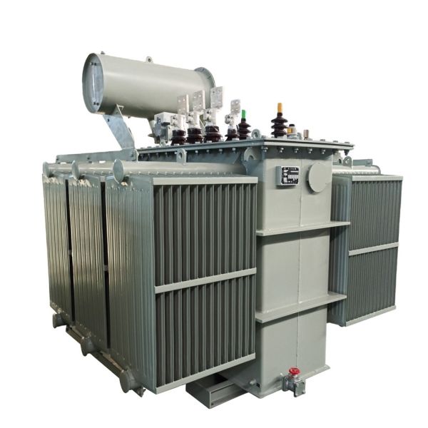 Forced Air Cooling Oil Immersed Power Transformer with Cu Cu Coil Materials and Tapping Range ±2x2.5 Percent Providing Voltage Control