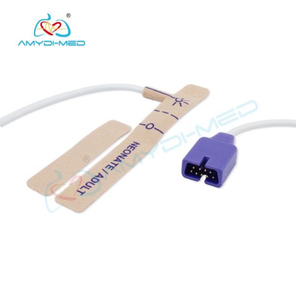 9Pin Non-Woven Fabric Disposable SpO2 Sensor Compatible for Nellcor Pulse Oximetry Sensors