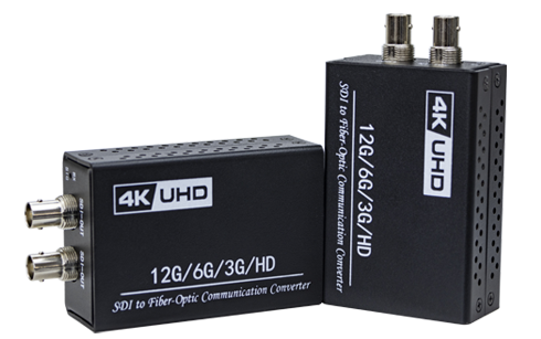 12G-SDI SDI Fiber Converter 4K 60HZ совместим с 1080P 1080I 720P