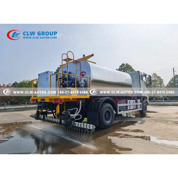 FAW J6L 350HP 12000L 4X2 Intelligent Asphalt Distributor Truck with Thermal Oil Heating System