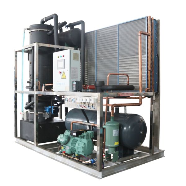 10 Ton Industrial Fresh-keeping Tube Ice Machine with 1000 kg Ice Storage and 18 Months Warranty