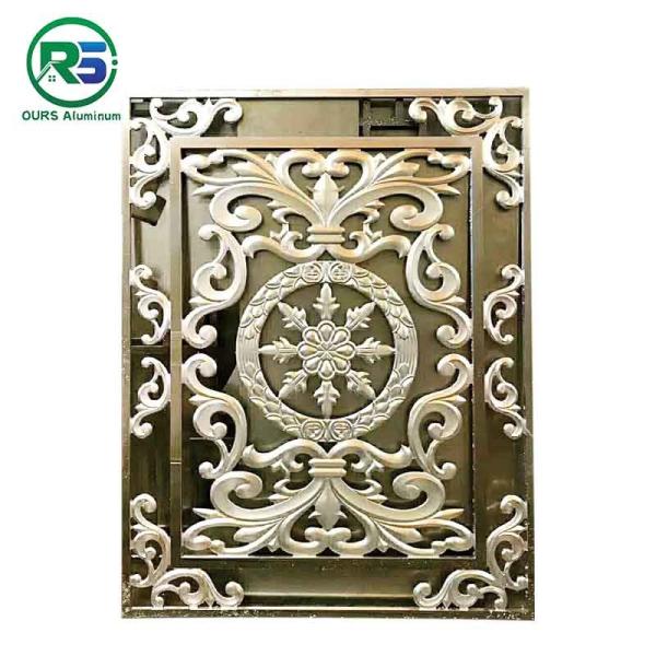 Do divisor decorativo de alumínio do pátio das telas do jardim da privacidade o laser exterior cortou a plataforma do balcão dos trilhos do metal