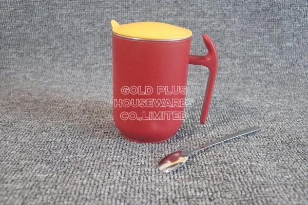 On sale full logo design workshop mug for bank gift stainless steel gift mugs in gift box packaging