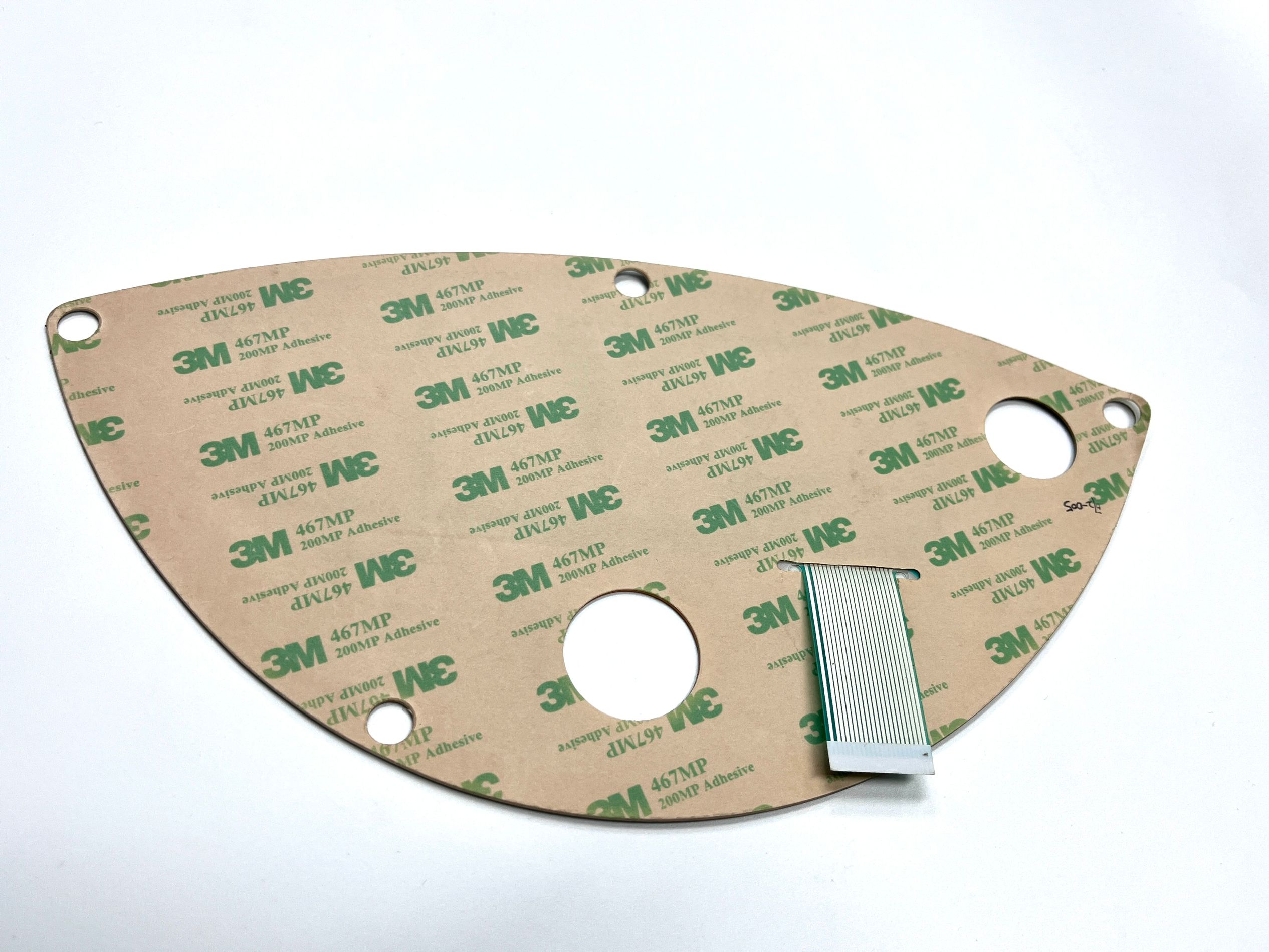 Мембранный переключатель и панель с 3M Pressive Sensitive Adhesive