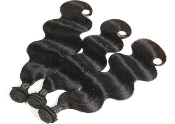 7a Grade 10-24 Inches Brazilian Natural Short Black Body Wave Hair