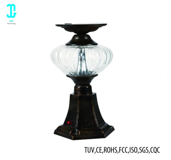 6V Warm White Solar Powered Outdoor Landscape Lights 1.2W 50000hrs Life