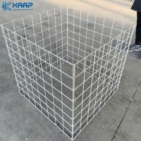 O mergulho quente da instalação fácil galvanizou Mesh Gabion soldado 4mm