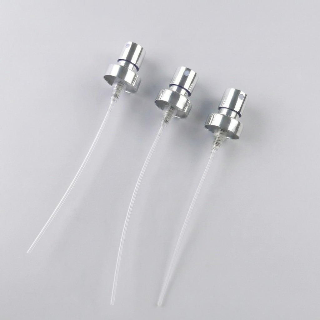 Bottle Sprayer Accessories Common FEA18 Aluminum Crimp Neck Perfume Pump
