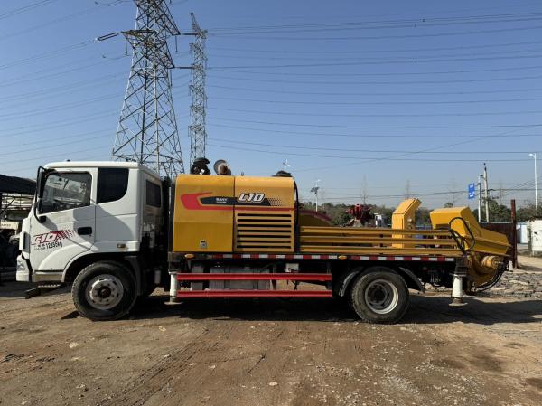 Refurbished Sany Truck Mounted Concrete Boom Pump 115m3/H 23Mpa