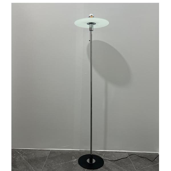 Скандинавская простая светодиодная металлическая напольная лампа современная спальня гостиная гостиница стеклянная лампа