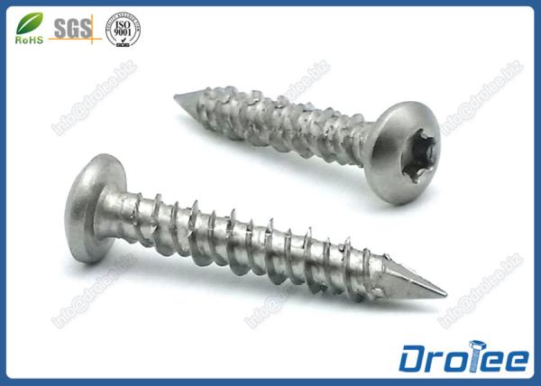 Star Drive Pan Head 410 Stainless Steel Concrete Screws