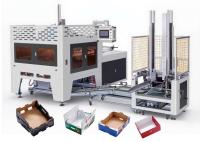 Boîte ondulée entièrement automatique pour fabriquer des cartons de fruits Boîte ondulée pliante avec empilage automatique
