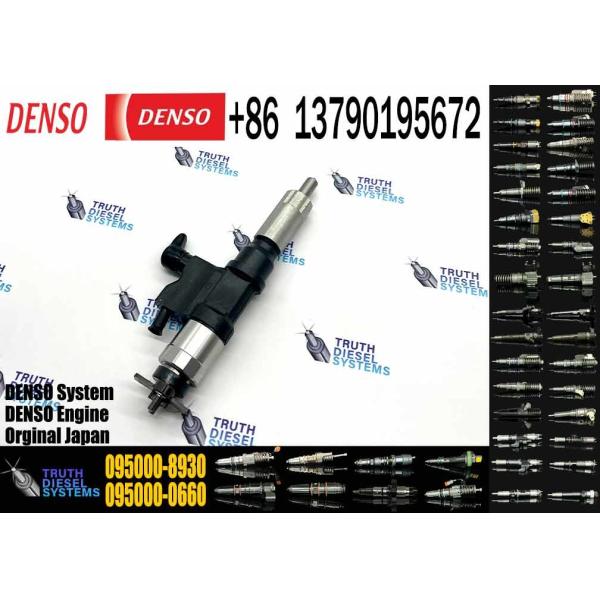 095000-8930 1kd diesel fuel injector Remanufactured Common Rail Diesel Injector for 8-98160061-0 4H07 Diesel Engine