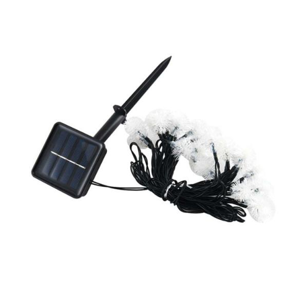 10000 Hours Working Time 5M Battery Operated Plush Ball Lights with Colorful Design