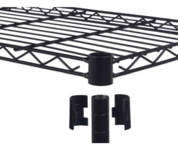 4 Tiers Heavy Duty NSF Commercial Shopping Trolley Powder Coating Stainless Steel