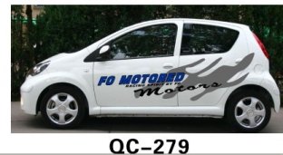 Personalised Custom Car Body Sticker QC-279M / Car Decoration