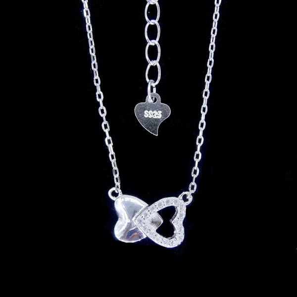 Modern Letter In Love Special Brilliant Necklace For Couples / Girls' Gifts
