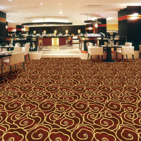 7*12 Density Custom Axminster Carpet Hotel Luxury for Commercial Applications
