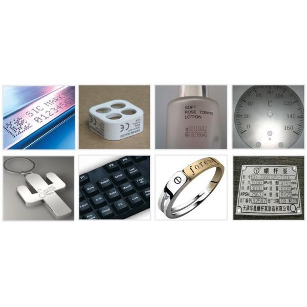 портативная мини отметка лазера волокна 20w для гравировки кольца нержавеющей стали