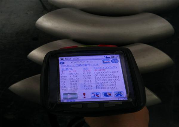 Butt Welded Steel Pipe Fittings , Nickel Alloy Tthreaded Pipe Fittings ASME B16.9 20 ASTM B366 UNS N08020