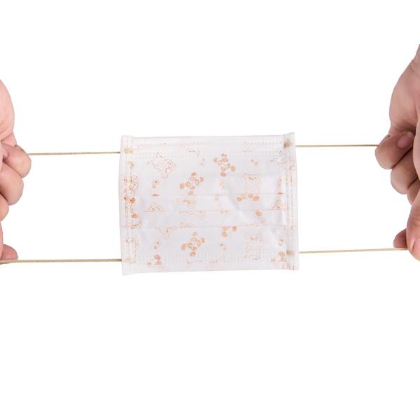 Medical Cartoon Disposable Protective Face Mask For Kids 3 Ply Surgical 14.5x9.5cm