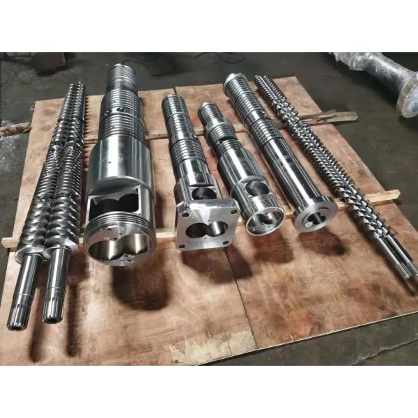 Бочонок винта MIKROSAN MCV55 MCV67 MCV110 параллельный двойной для профиля WPC трубы PVC