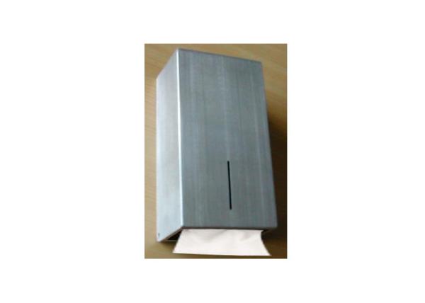 Silver Color Kitchen Towel Dispenser Stainless Steel 10cm x 10cm Paper Size